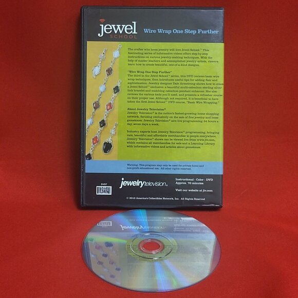 Jewelry Television Jewel School Wire Wrap One Step Further Instructional DVD 201 - Picture 6 of 6